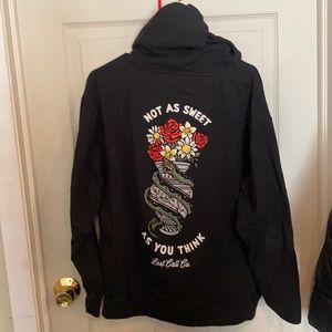 EUC Last Call women’s hoodie size large